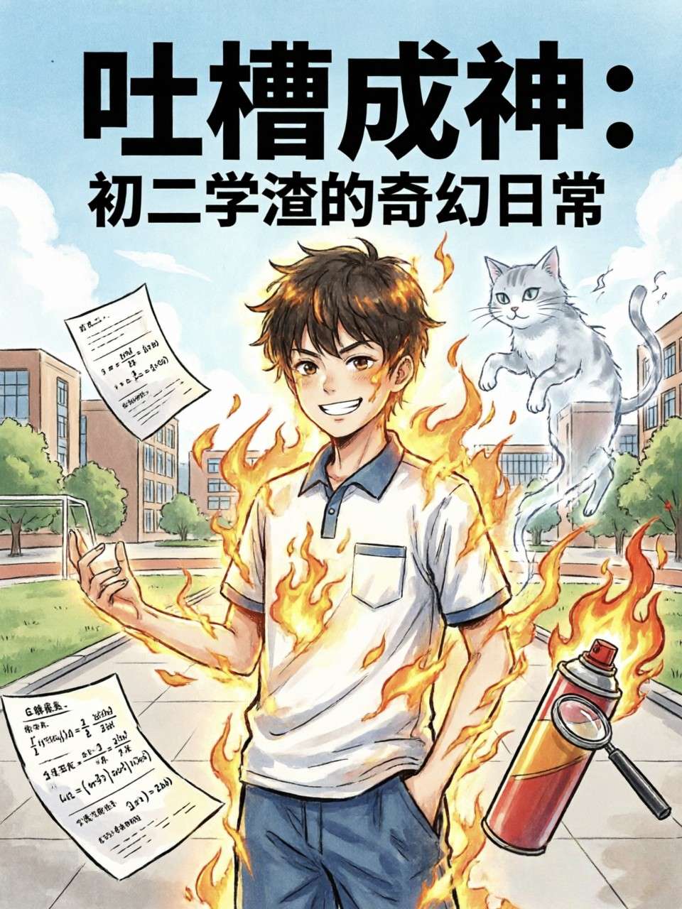 吐槽成神：初二学渣的奇幻日常